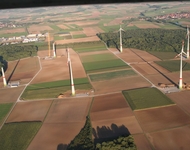 Windpark in Süddeutschland